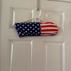 American Flag Highwaisted Bikini